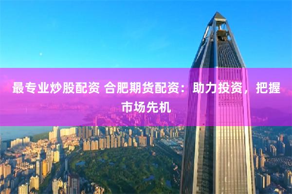 最专业炒股配资 合肥期货配资：助力投资，把握市场先机